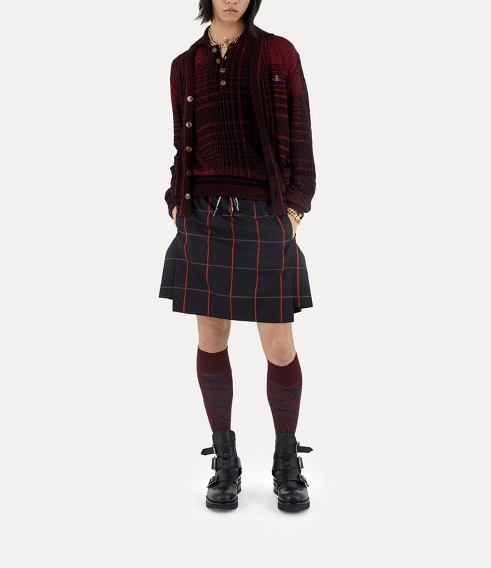 Vivienne Westwood CHECK CARDIGAN